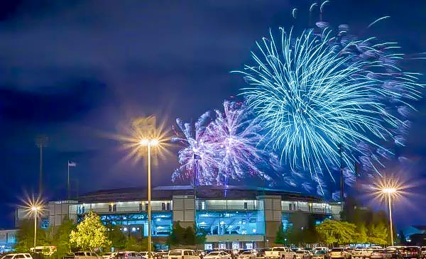 Experience Fireworks Friday at the Shrine on Airline