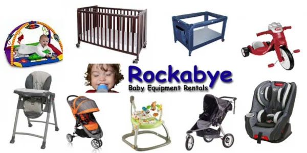 Rockabye Baby Rentals provides safe, clean baby rental gear