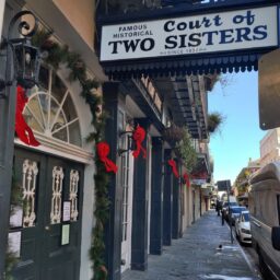 Santa’s Holding Court in the French Quarter